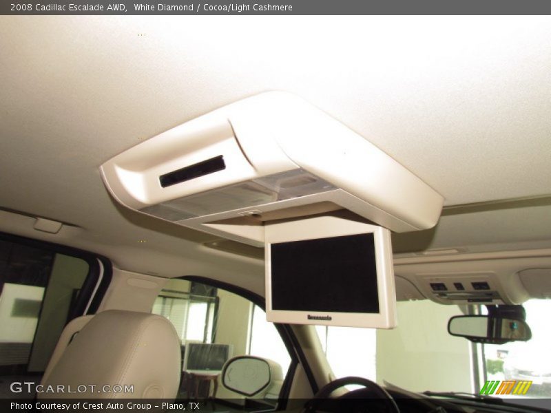 White Diamond / Cocoa/Light Cashmere 2008 Cadillac Escalade AWD