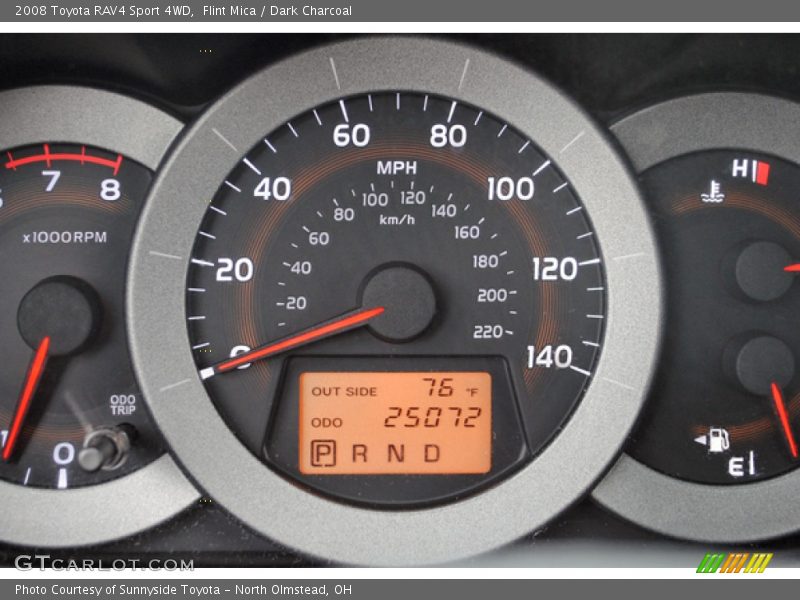 Flint Mica / Dark Charcoal 2008 Toyota RAV4 Sport 4WD