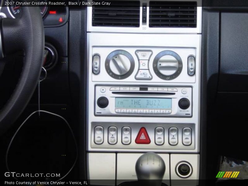 Black / Dark Slate Gray 2007 Chrysler Crossfire Roadster