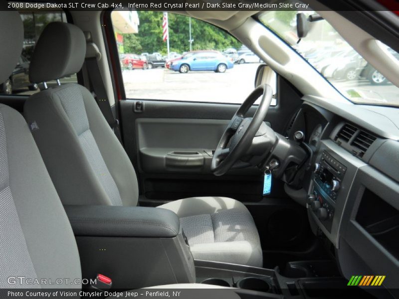  2008 Dakota SLT Crew Cab 4x4 Dark Slate Gray/Medium Slate Gray Interior