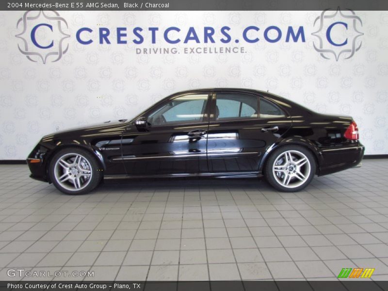 Black / Charcoal 2004 Mercedes-Benz E 55 AMG Sedan