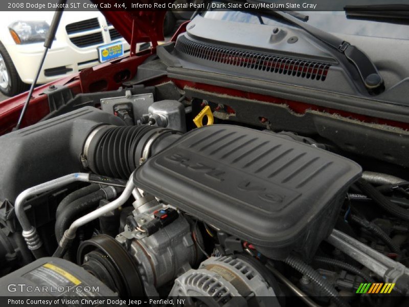  2008 Dakota SLT Crew Cab 4x4 Engine - 3.7 Liter SOHC 12-Valve PowerTech V6