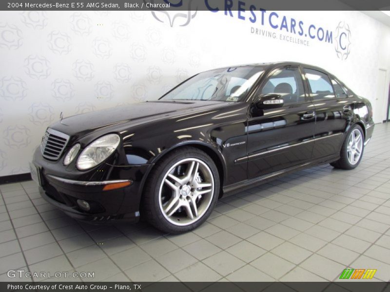 Black / Charcoal 2004 Mercedes-Benz E 55 AMG Sedan