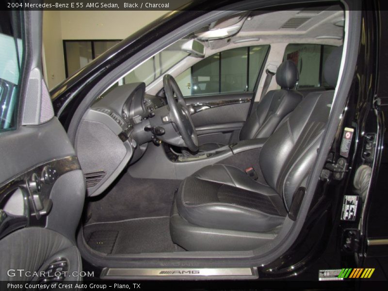  2004 E 55 AMG Sedan Charcoal Interior