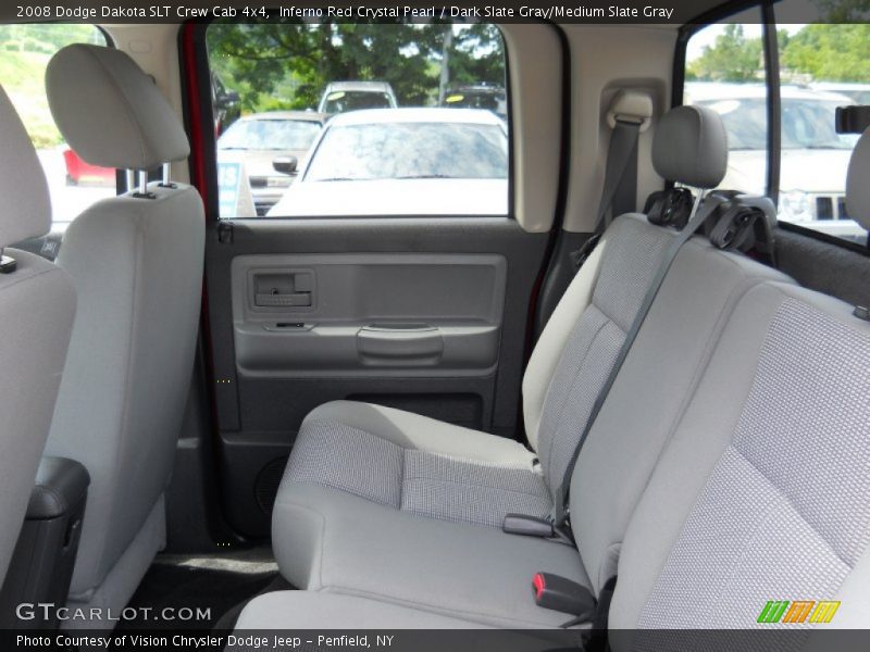  2008 Dakota SLT Crew Cab 4x4 Dark Slate Gray/Medium Slate Gray Interior