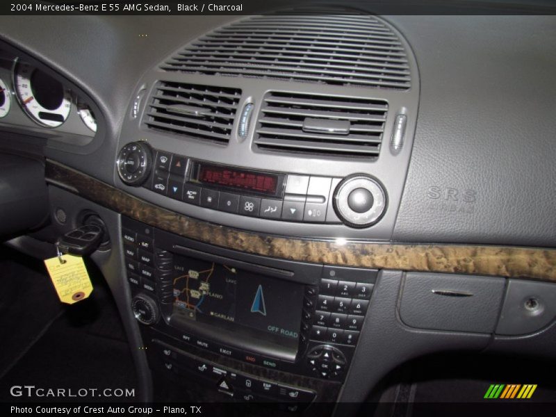 Controls of 2004 E 55 AMG Sedan
