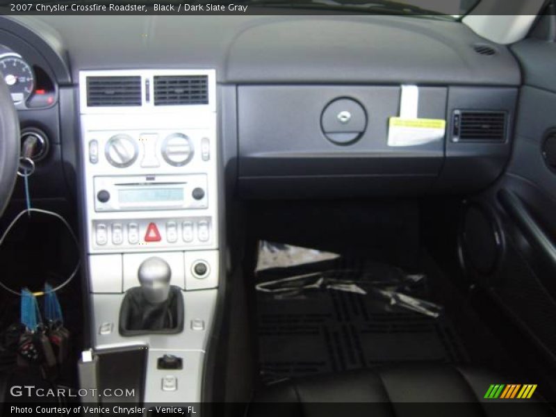 Black / Dark Slate Gray 2007 Chrysler Crossfire Roadster