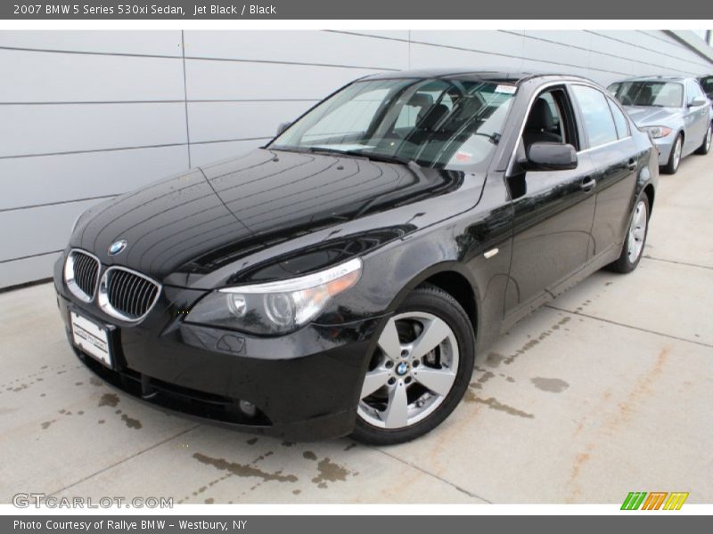 Jet Black / Black 2007 BMW 5 Series 530xi Sedan