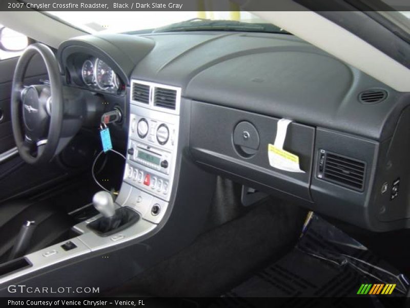 Black / Dark Slate Gray 2007 Chrysler Crossfire Roadster
