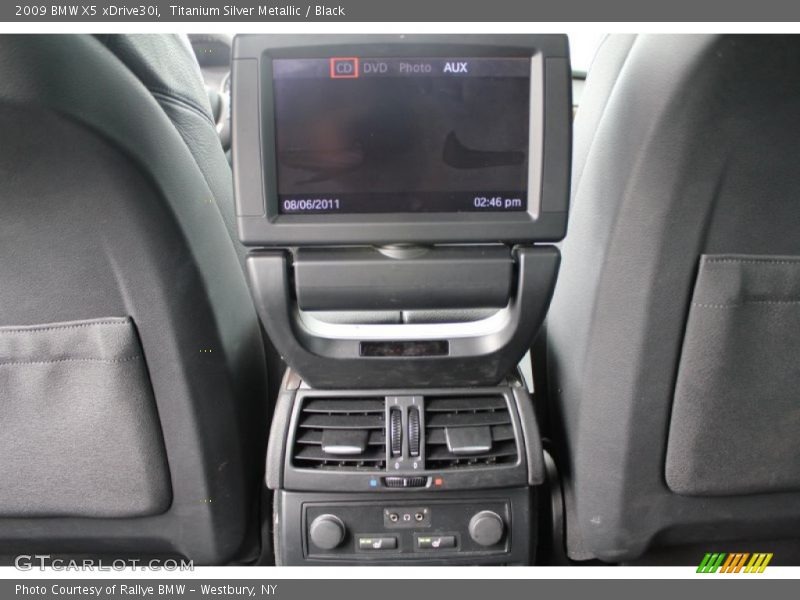 Titanium Silver Metallic / Black 2009 BMW X5 xDrive30i