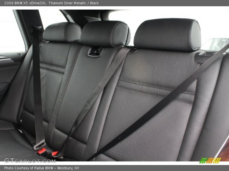 Titanium Silver Metallic / Black 2009 BMW X5 xDrive30i