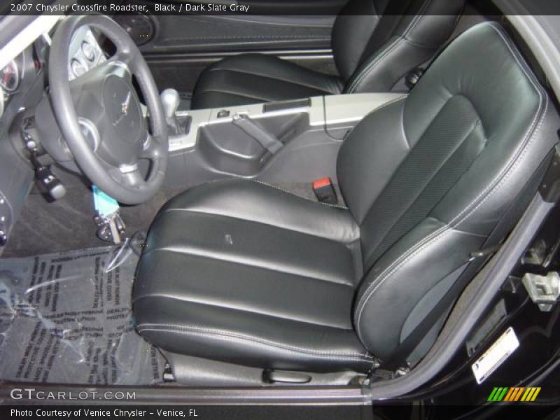  2007 Crossfire Roadster Dark Slate Gray Interior