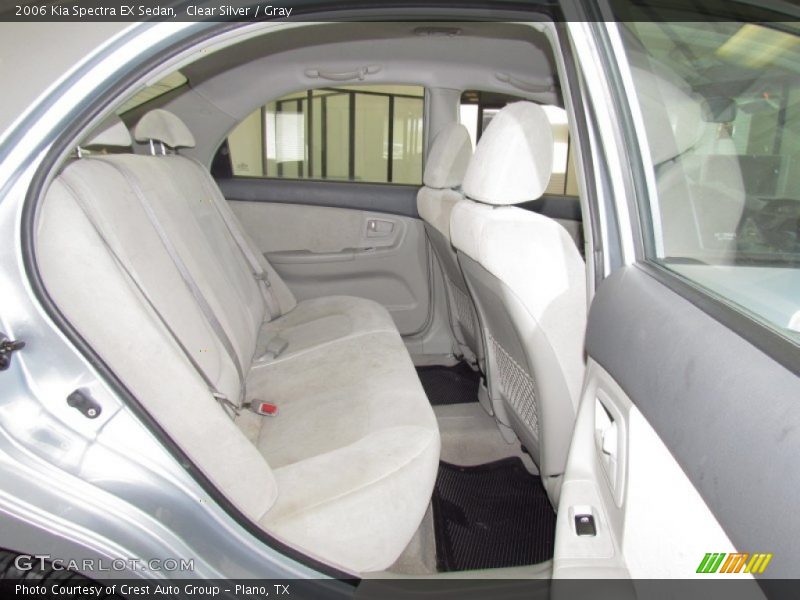 Clear Silver / Gray 2006 Kia Spectra EX Sedan