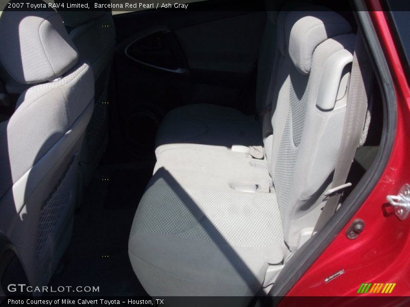 Barcelona Red Pearl / Ash Gray 2007 Toyota RAV4 Limited