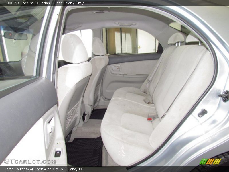 Clear Silver / Gray 2006 Kia Spectra EX Sedan