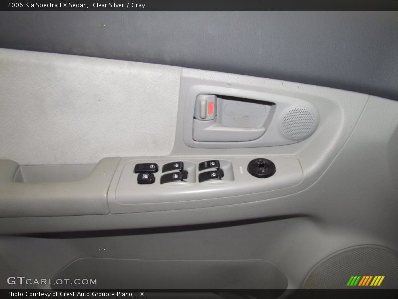 Clear Silver / Gray 2006 Kia Spectra EX Sedan