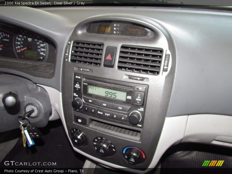 Clear Silver / Gray 2006 Kia Spectra EX Sedan