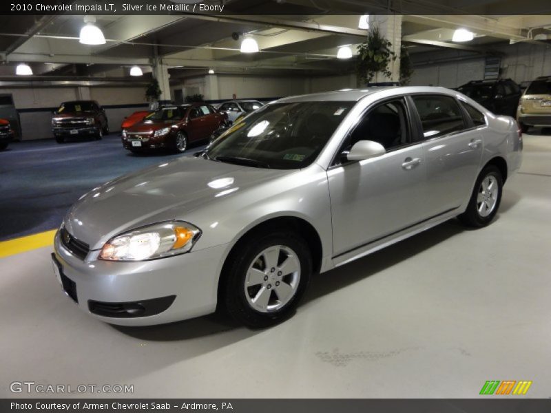 Silver Ice Metallic / Ebony 2010 Chevrolet Impala LT