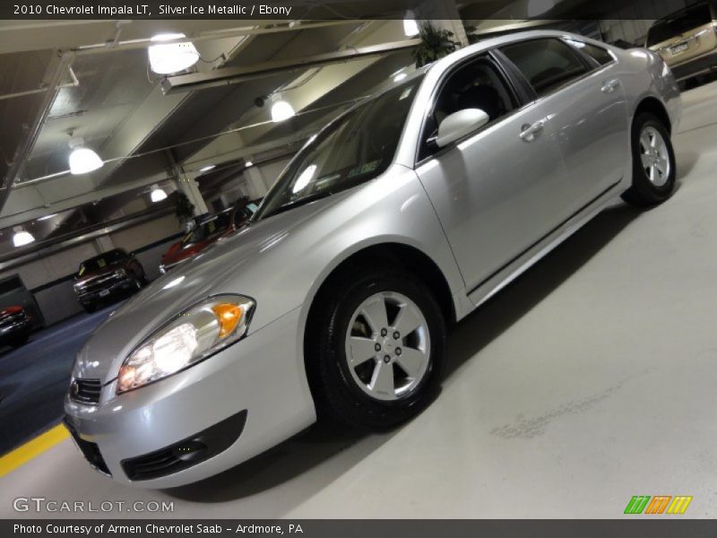 Silver Ice Metallic / Ebony 2010 Chevrolet Impala LT