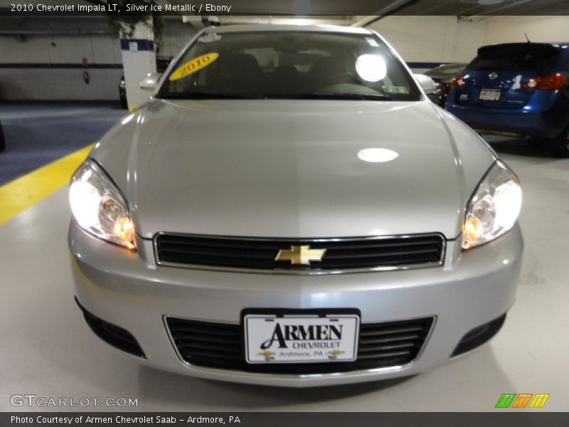 Silver Ice Metallic / Ebony 2010 Chevrolet Impala LT