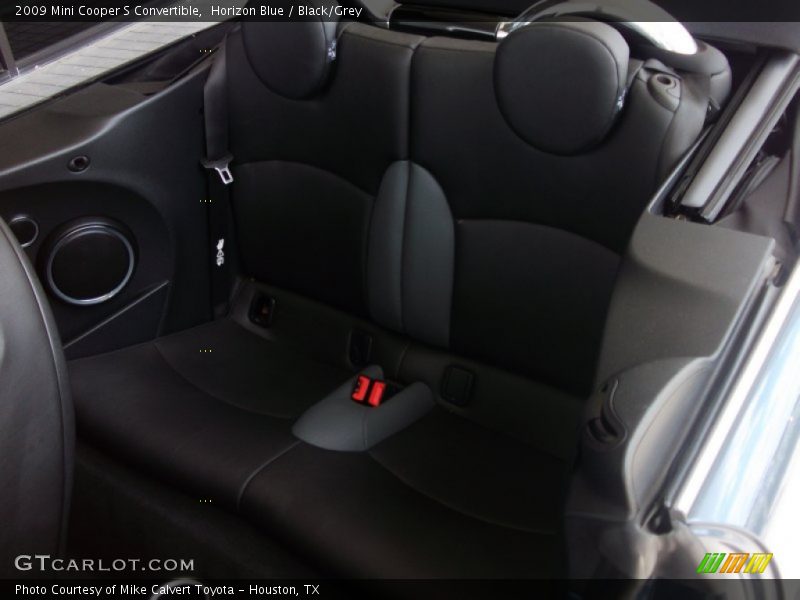 Horizon Blue / Black/Grey 2009 Mini Cooper S Convertible