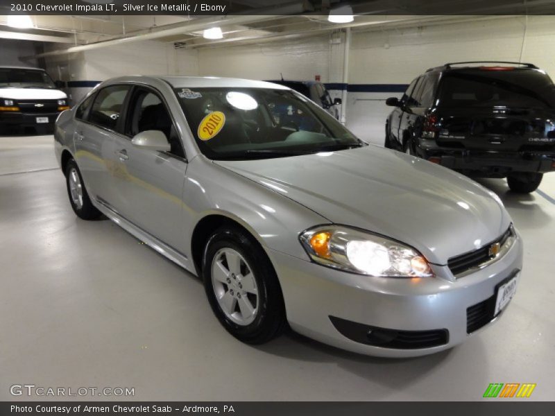Silver Ice Metallic / Ebony 2010 Chevrolet Impala LT