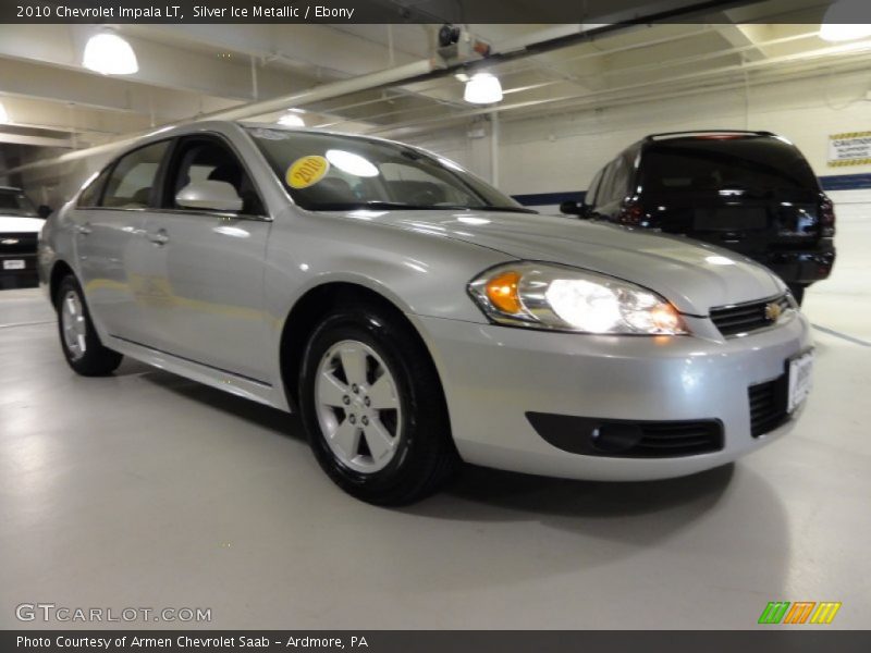 Silver Ice Metallic / Ebony 2010 Chevrolet Impala LT