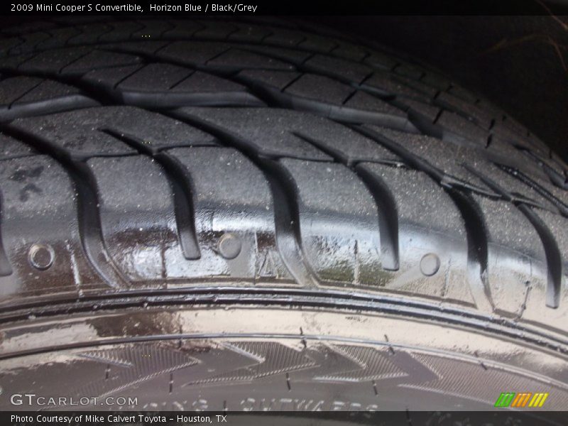 Horizon Blue / Black/Grey 2009 Mini Cooper S Convertible