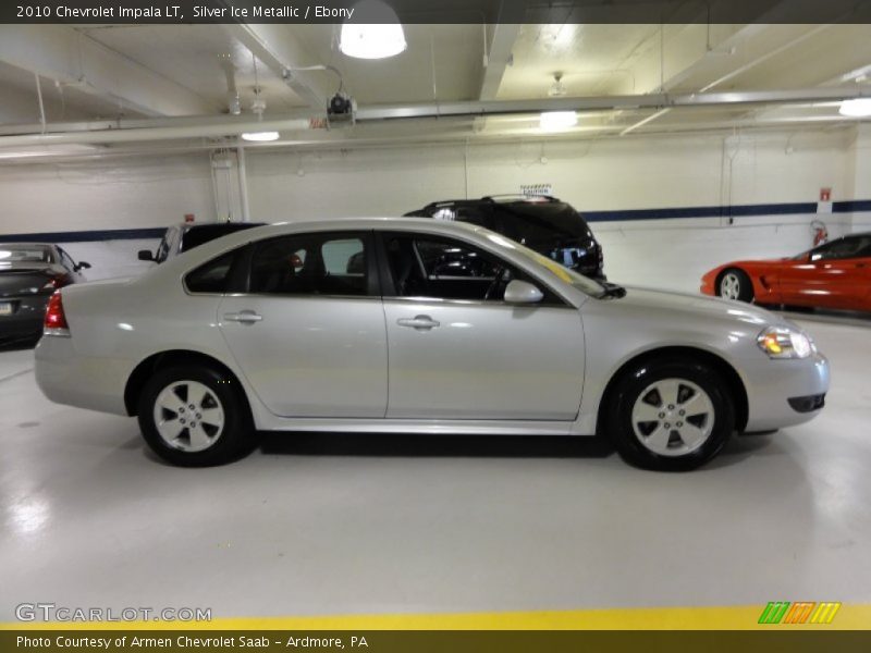 Silver Ice Metallic / Ebony 2010 Chevrolet Impala LT