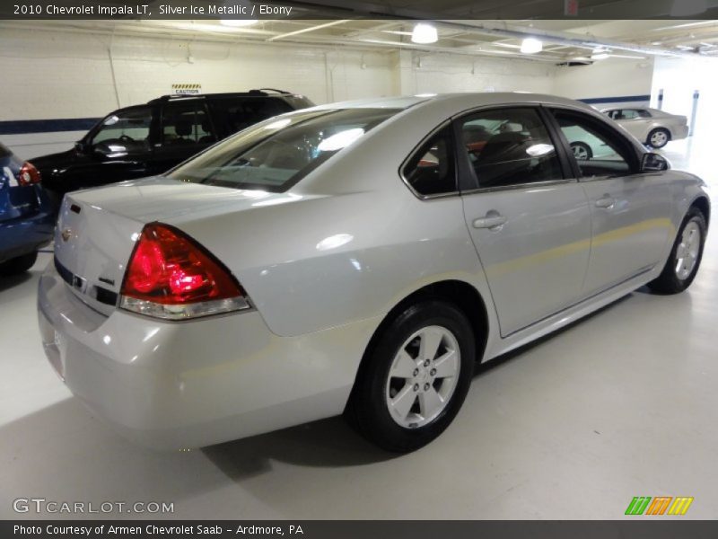 Silver Ice Metallic / Ebony 2010 Chevrolet Impala LT