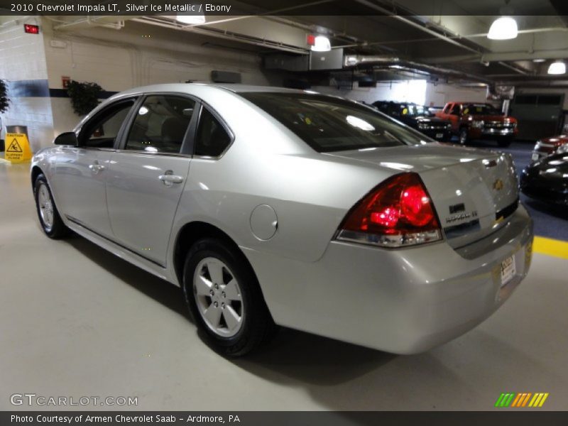 Silver Ice Metallic / Ebony 2010 Chevrolet Impala LT