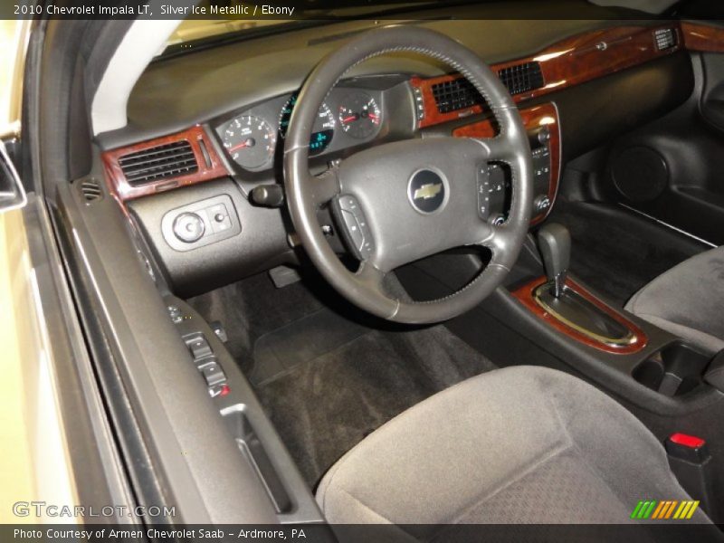 Silver Ice Metallic / Ebony 2010 Chevrolet Impala LT