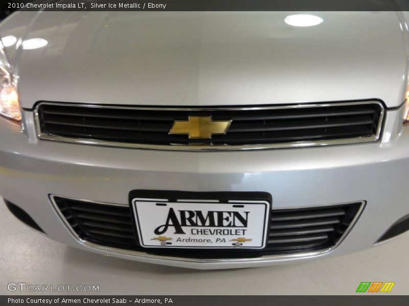 Silver Ice Metallic / Ebony 2010 Chevrolet Impala LT