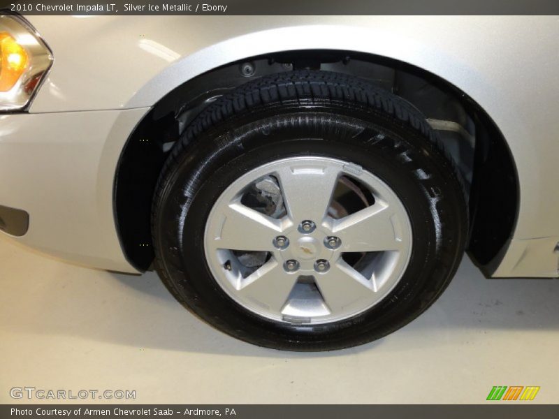 Silver Ice Metallic / Ebony 2010 Chevrolet Impala LT