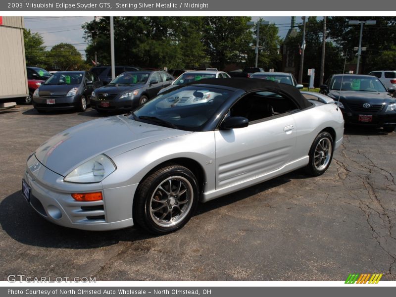 Front 3/4 View of 2003 Eclipse Spyder GTS