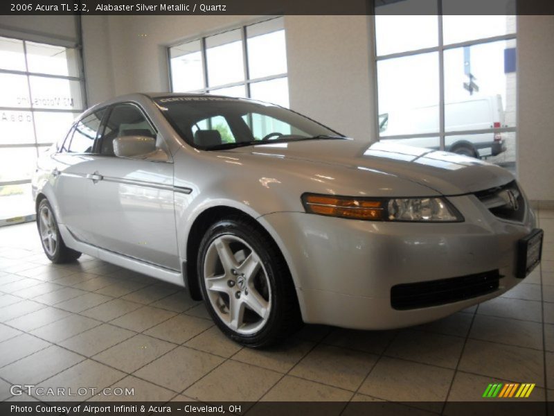 Alabaster Silver Metallic / Quartz 2006 Acura TL 3.2