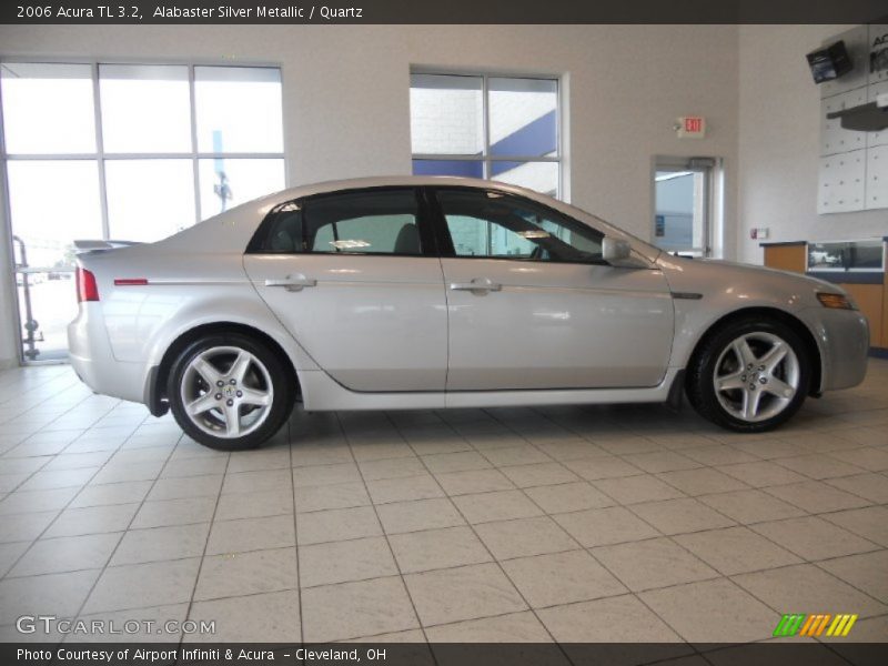 Alabaster Silver Metallic / Quartz 2006 Acura TL 3.2