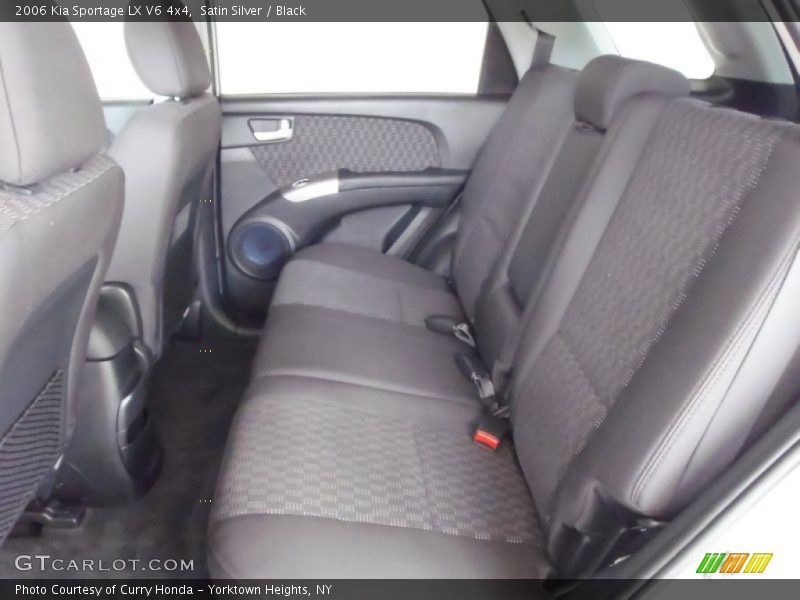  2006 Sportage LX V6 4x4 Black Interior