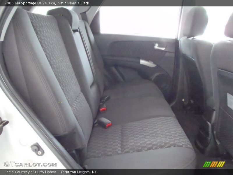 Satin Silver / Black 2006 Kia Sportage LX V6 4x4