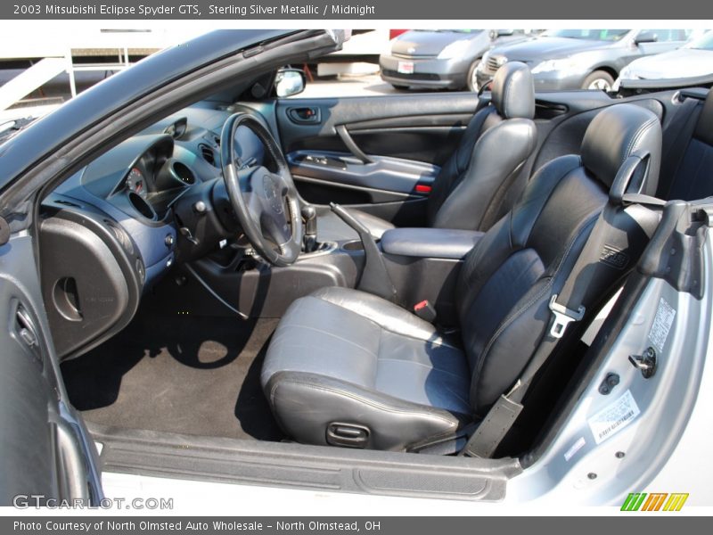  2003 Eclipse Spyder GTS Midnight Interior