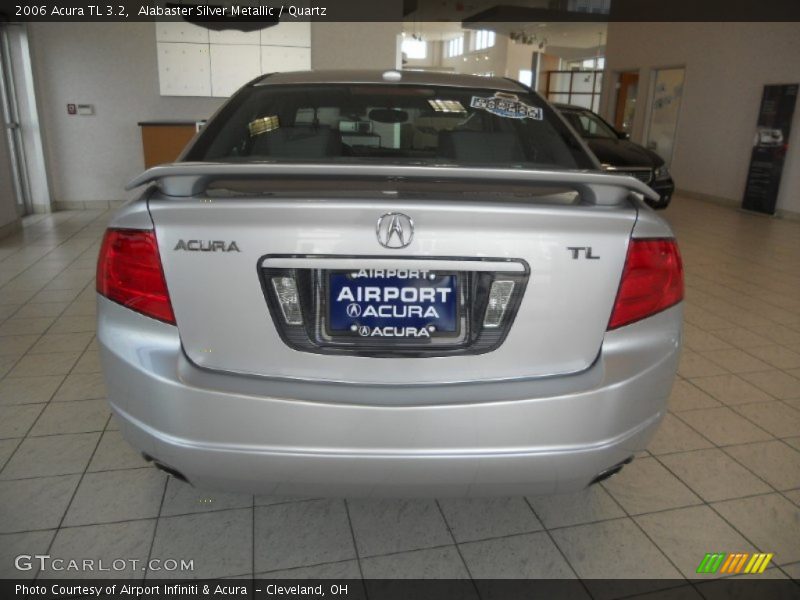 Alabaster Silver Metallic / Quartz 2006 Acura TL 3.2
