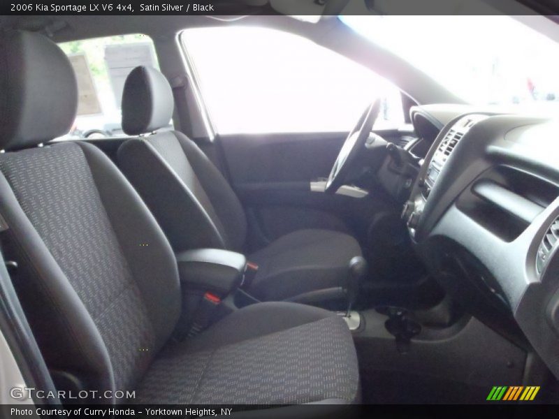 Satin Silver / Black 2006 Kia Sportage LX V6 4x4