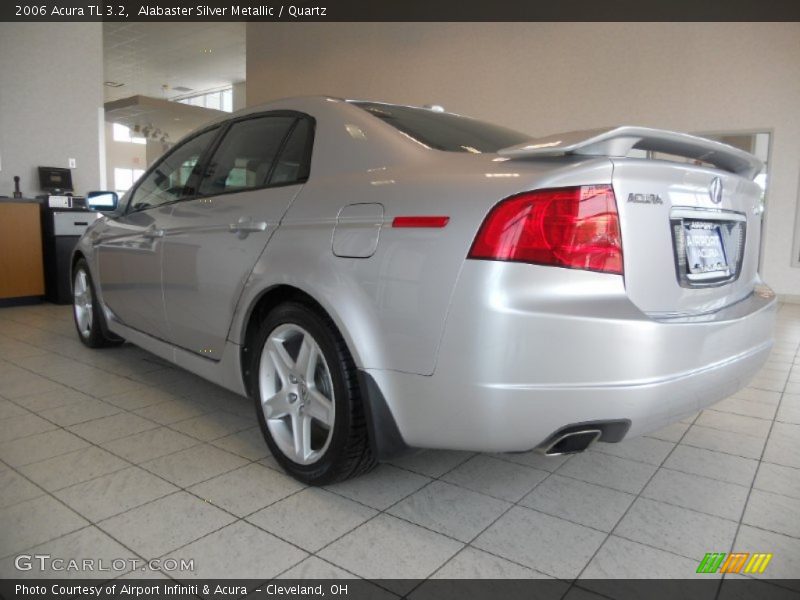 Alabaster Silver Metallic / Quartz 2006 Acura TL 3.2