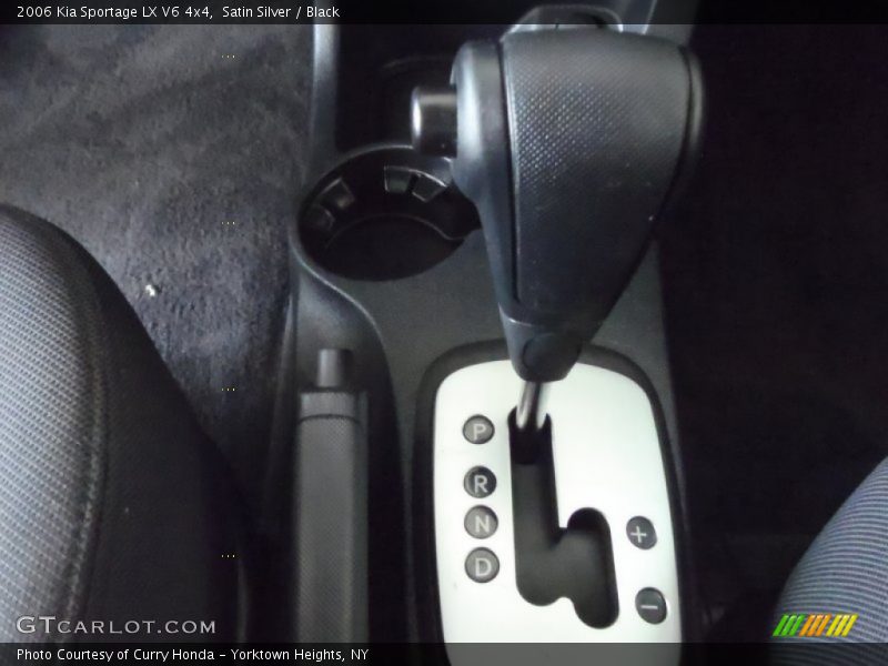 Satin Silver / Black 2006 Kia Sportage LX V6 4x4