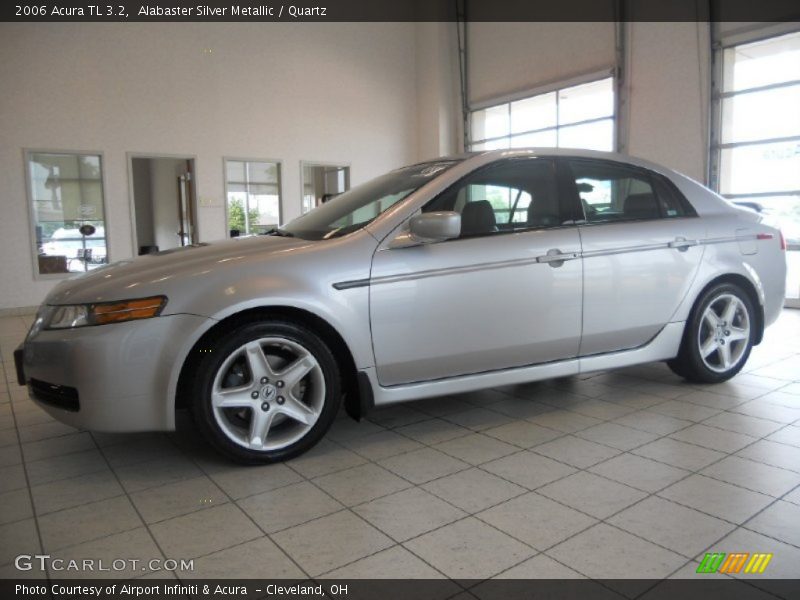 Alabaster Silver Metallic / Quartz 2006 Acura TL 3.2