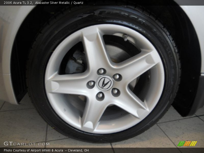 Alabaster Silver Metallic / Quartz 2006 Acura TL 3.2