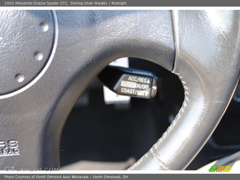 Sterling Silver Metallic / Midnight 2003 Mitsubishi Eclipse Spyder GTS