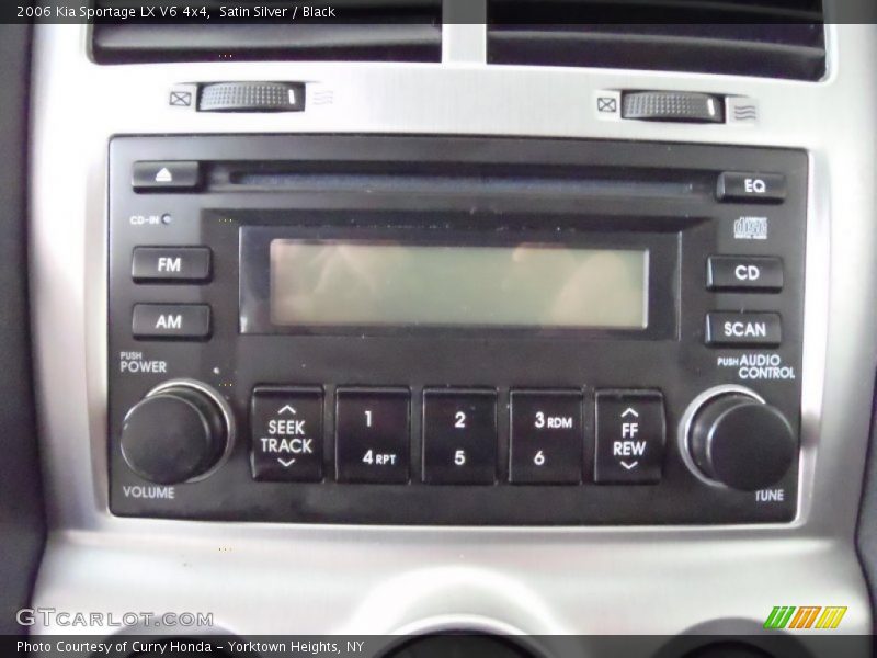 Satin Silver / Black 2006 Kia Sportage LX V6 4x4