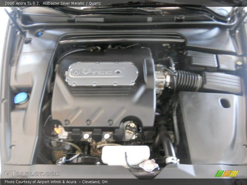 Alabaster Silver Metallic / Quartz 2006 Acura TL 3.2