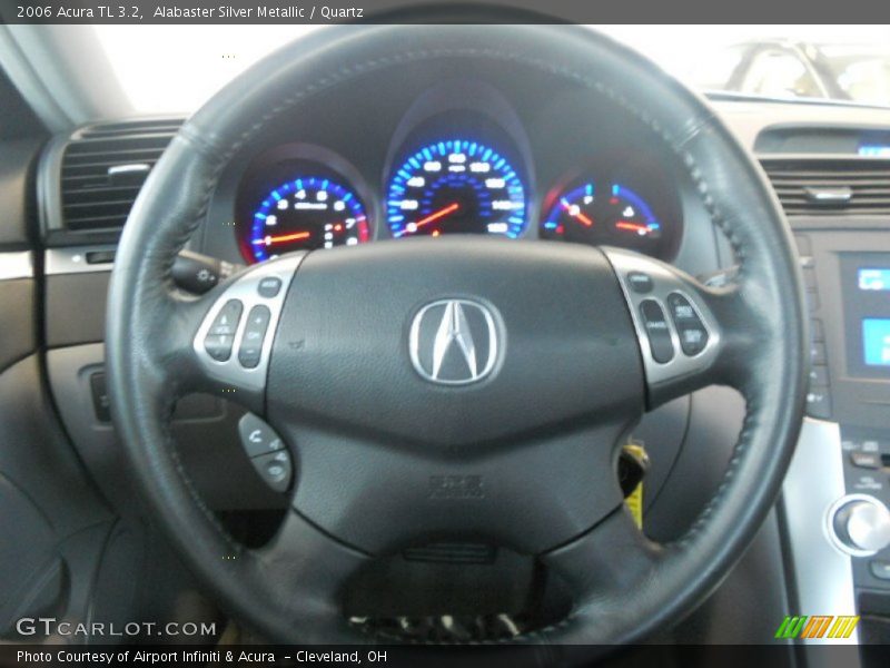 Alabaster Silver Metallic / Quartz 2006 Acura TL 3.2